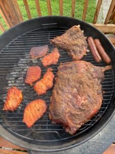 Gluten-free home-cooked meal prepared with fresh ingredients